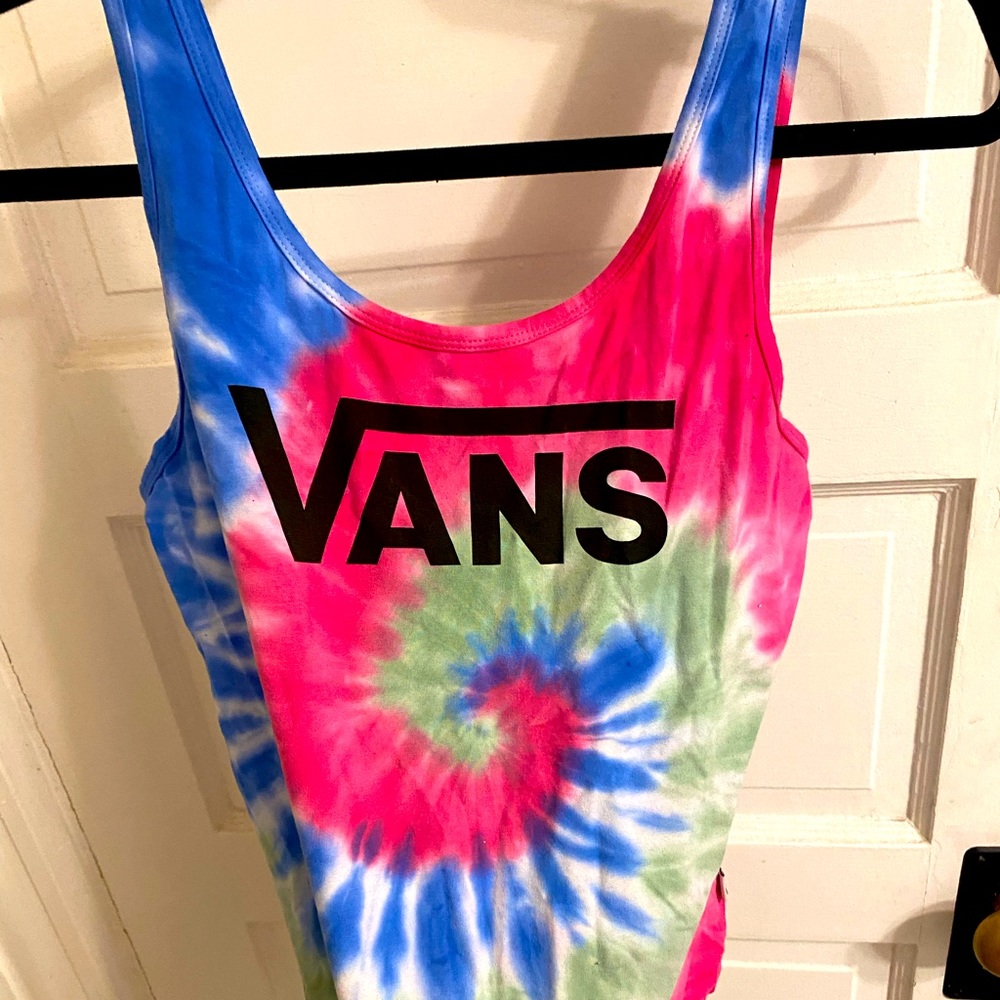 Vans tie dye bodysuit